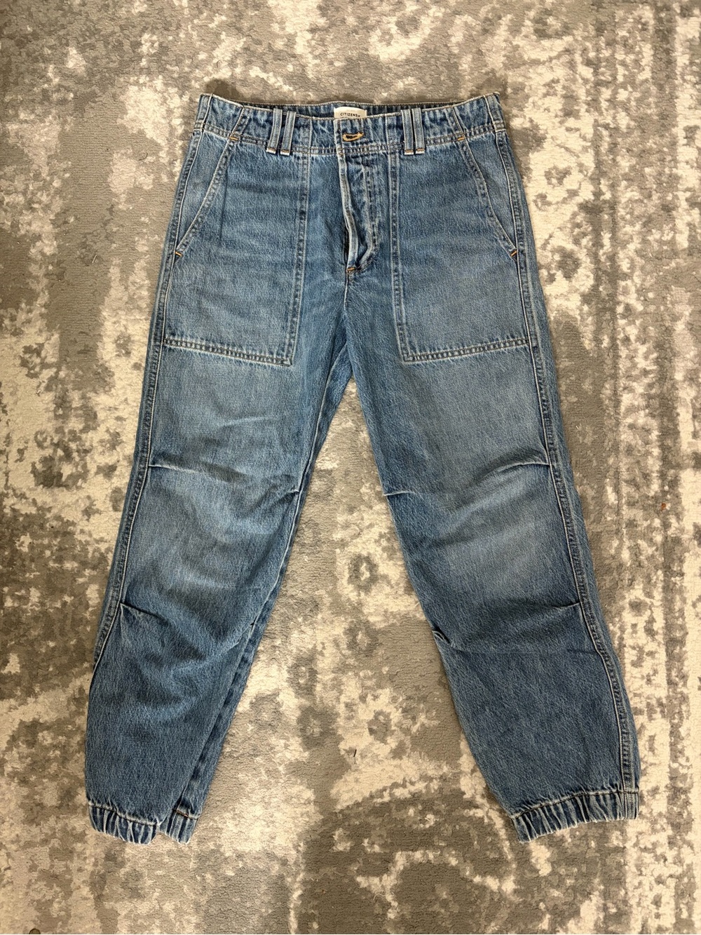 Citizens Of Humanity Relaxed Denim Utility Jogger Jeans